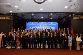 Los delegados de la conferencia (Foto: VNA)