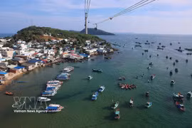 La aldea pesquera de Hon Thom en Phu Quoc (Foto: VNA)