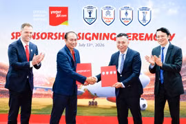 Vietjet y Vikki fueron designados Aerolínea Oficial y Banco Oficial en Vietnam de los cuatro torneos organizados por ASEAN United FC (Foto: Vietjet Air)