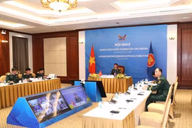 La delegación vietnamita (Foto: qdnd.vn)